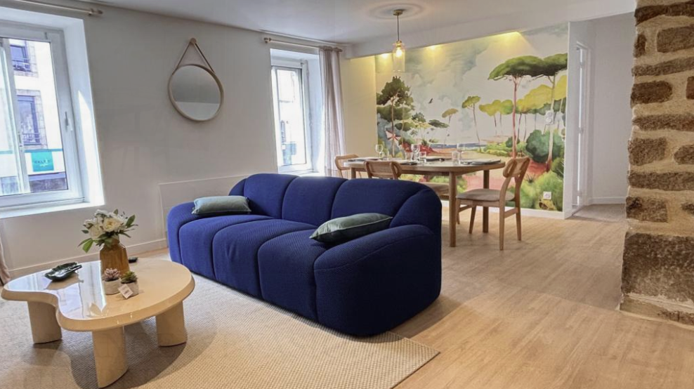 Romance & Evasion à Quimper - Chambre romantique pour couple