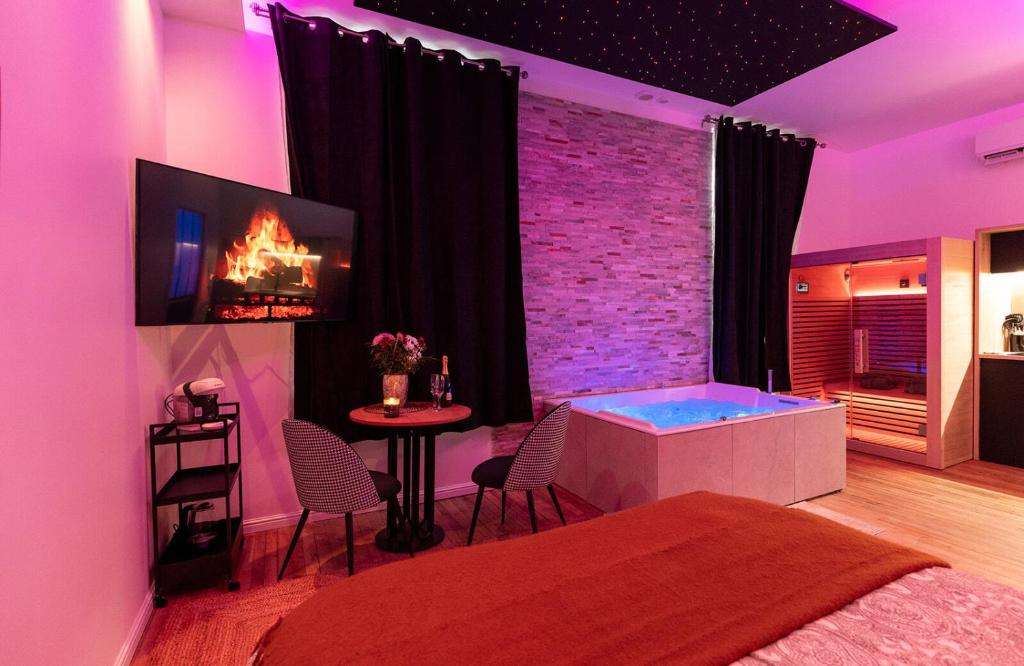 Vue d'ensemble - Appartement Évasion Spa - Spa Privatif Dijon