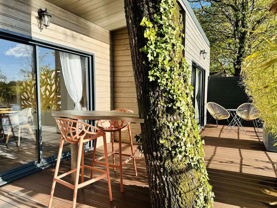 Terrasse - Le Colombier - L'Étang du Vieux Doyenné
