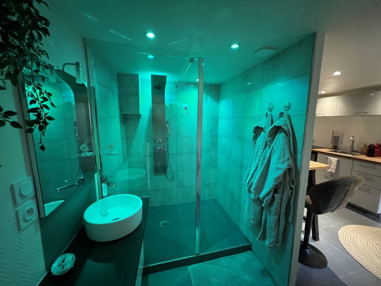 Salle d'eau - Appart Spa Privatif Reims