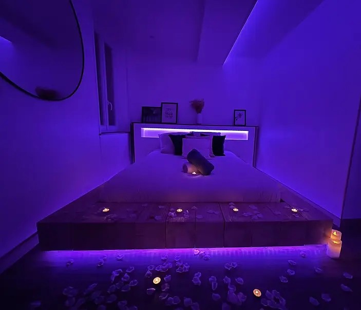 Suite Oak à Le Beausset - Chambre romantique pour couple