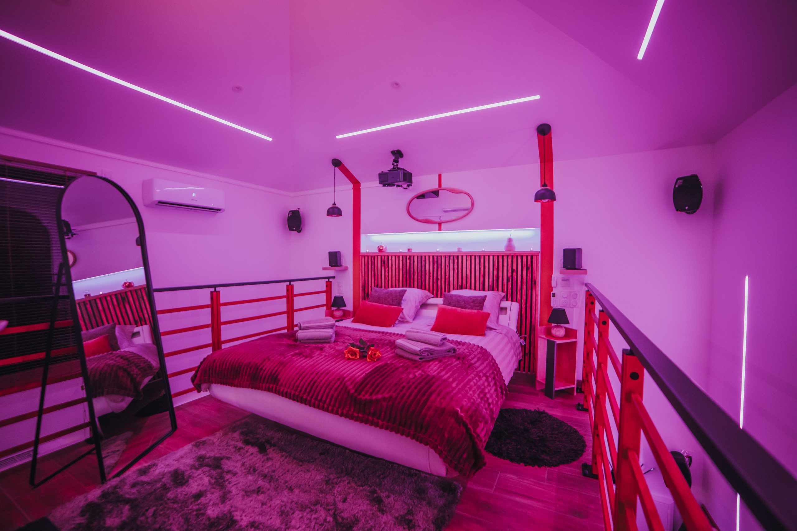 Chambre Ambiance Lumineuse - Gîte de Charme - Le Desirella