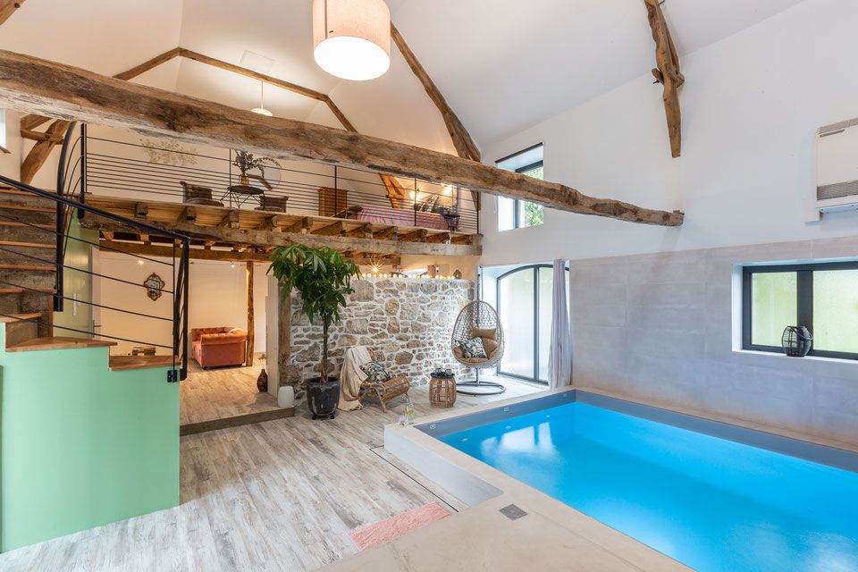 Les Hauts de Bagadou - Le Loft à Martel - Chambre romantique pour couple