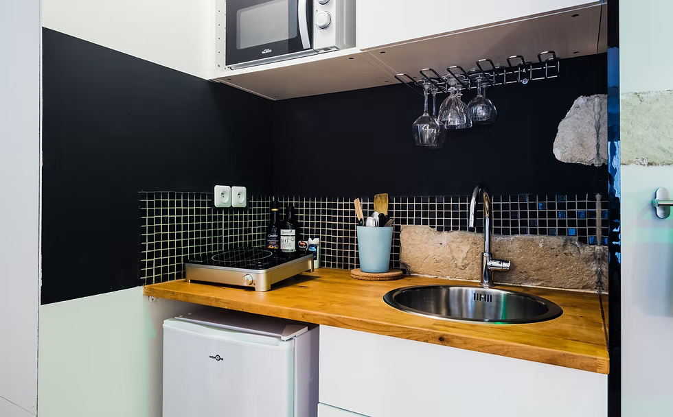 Kitchenette - La Suite 25 - Les Précieuses Avignon