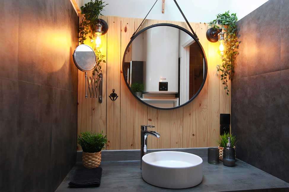 Salle d'eau - Suite Romantique - Les Petits Plaisirs Angers