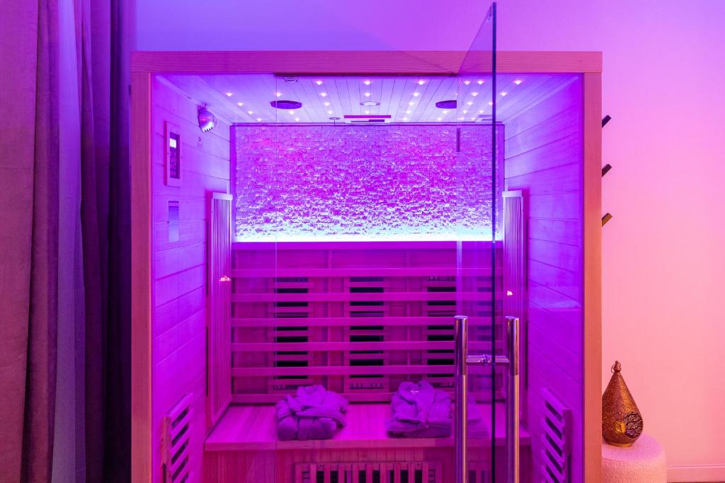 Sauna infrarouge - Appartement Spa Edelweiss - Spa Privatif Dijon
