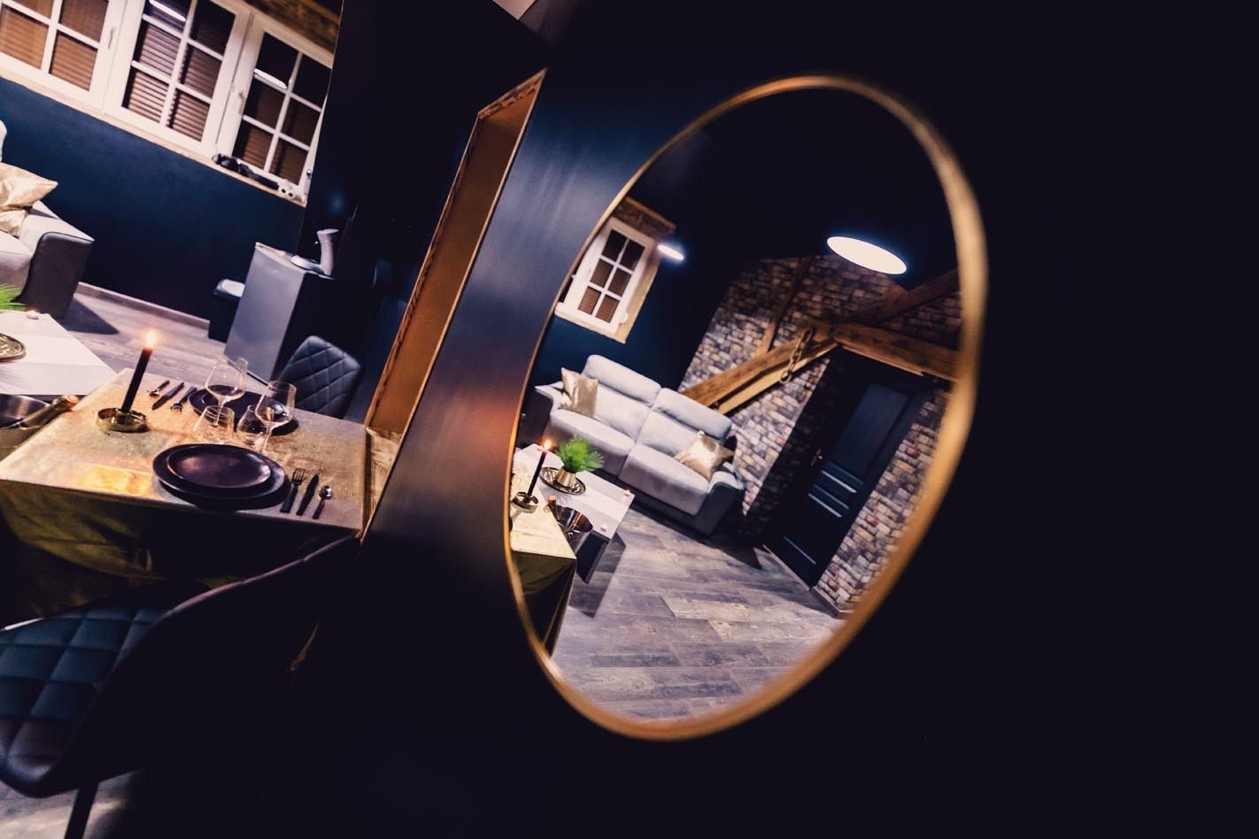 Salon - L'Écrin du Désir - Les Gîtes de Justine