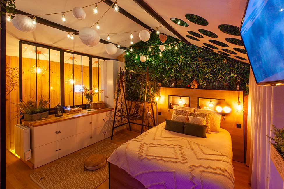 Chambre - Suite Romantique - Les Petits Plaisirs Angers