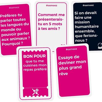 Exemple de Cartes Osmooz Couples