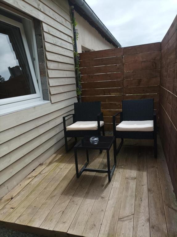 Petit salon extérieur - L'Evasion - Gîtes Ti Guernevez