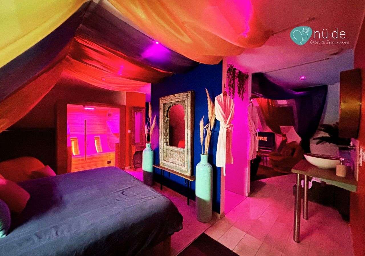 Chambre & sauna - Lost Paradise - Nü-de