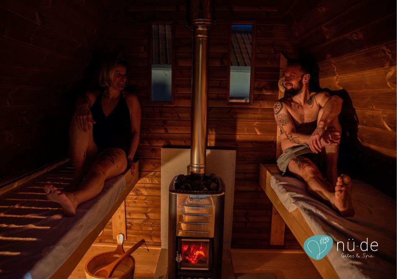Sauna au Feu de Bois - Valhalla Lodge - Nü-de
