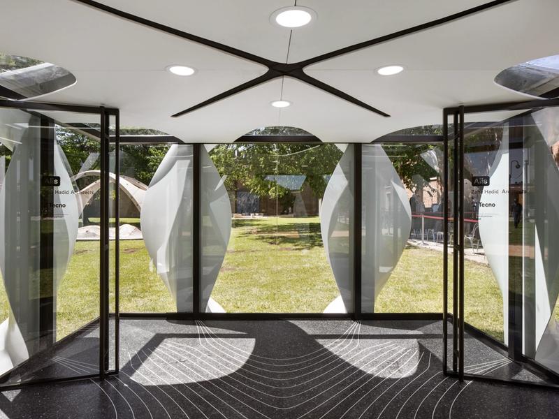 Zaha Hadid Architects creates floor pattern for office pod