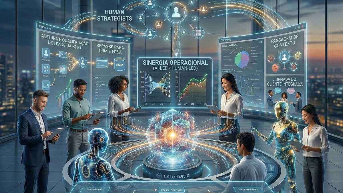 O Fim do "Frankenstein" de Software: Por Que Sua Empresa Precisa de um Hub de IA