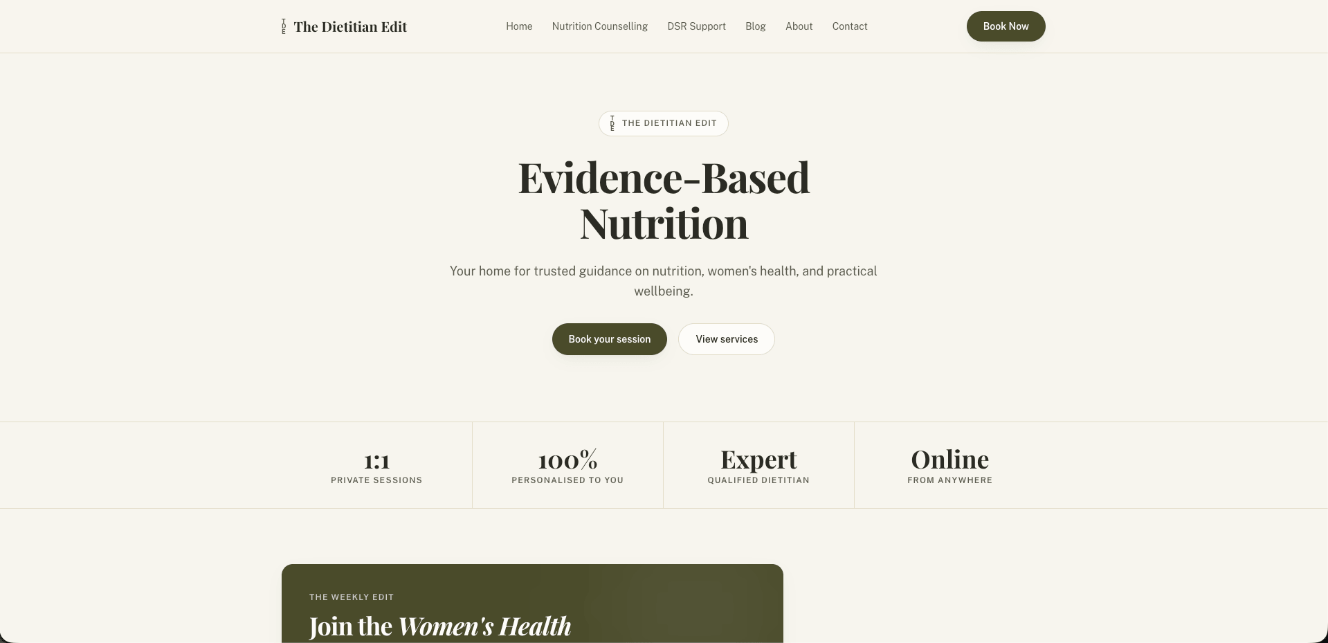 The Dietitian Edit