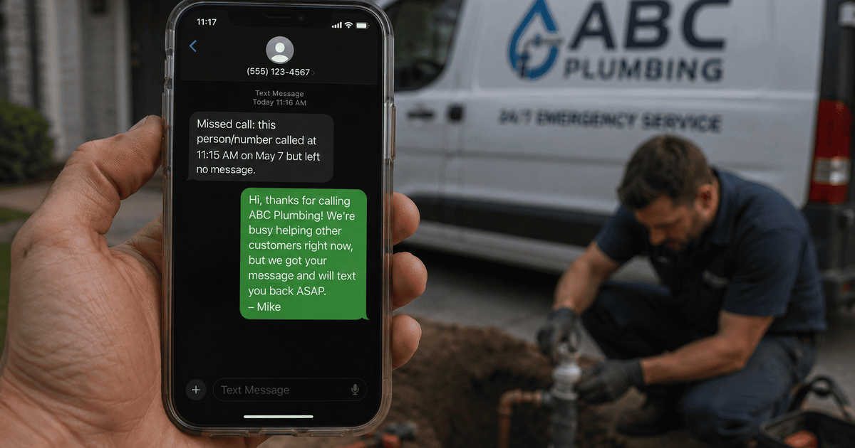 Missed Call Text-Back: How to Stop Losing Jobs to Voicemail