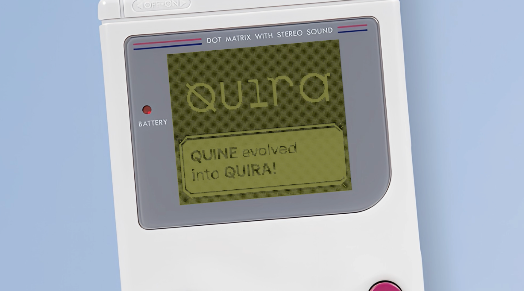 Quine evolved into QUIRA!