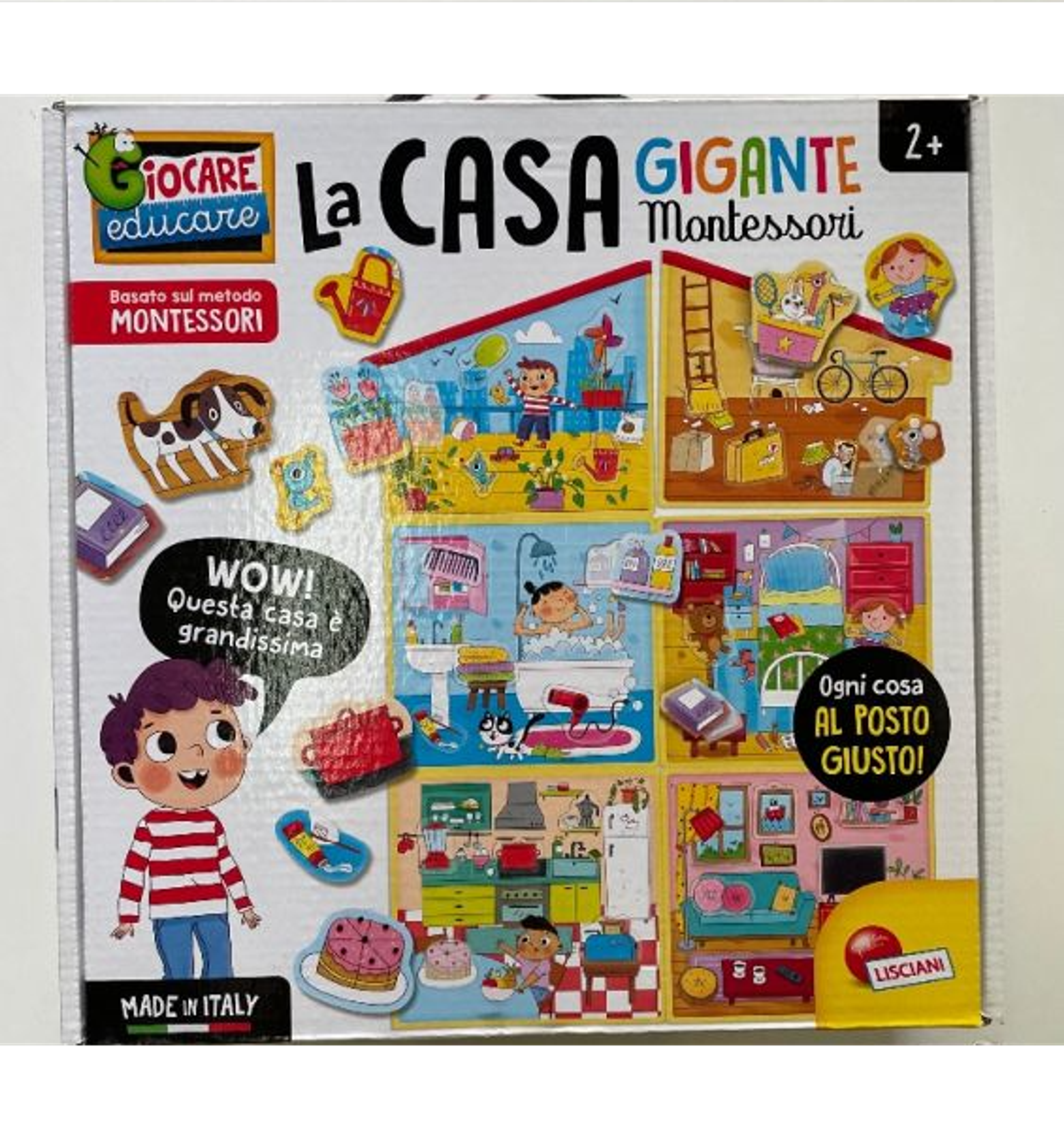 Roces Образователна игра, Lisciani Montessori, La Casa Gigante, Гигантската къща