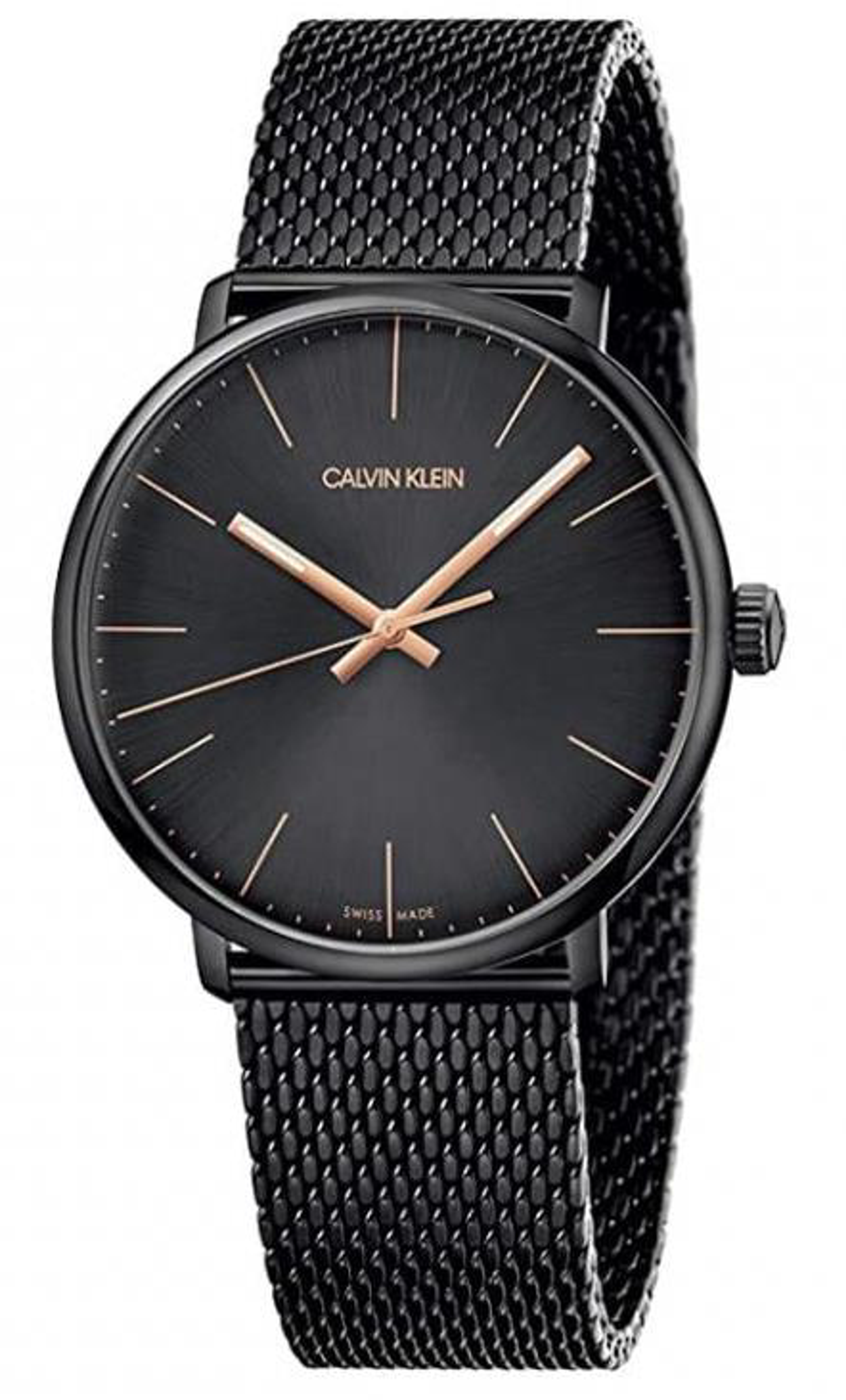 Мъжки часовник Calvin Klein — черен
