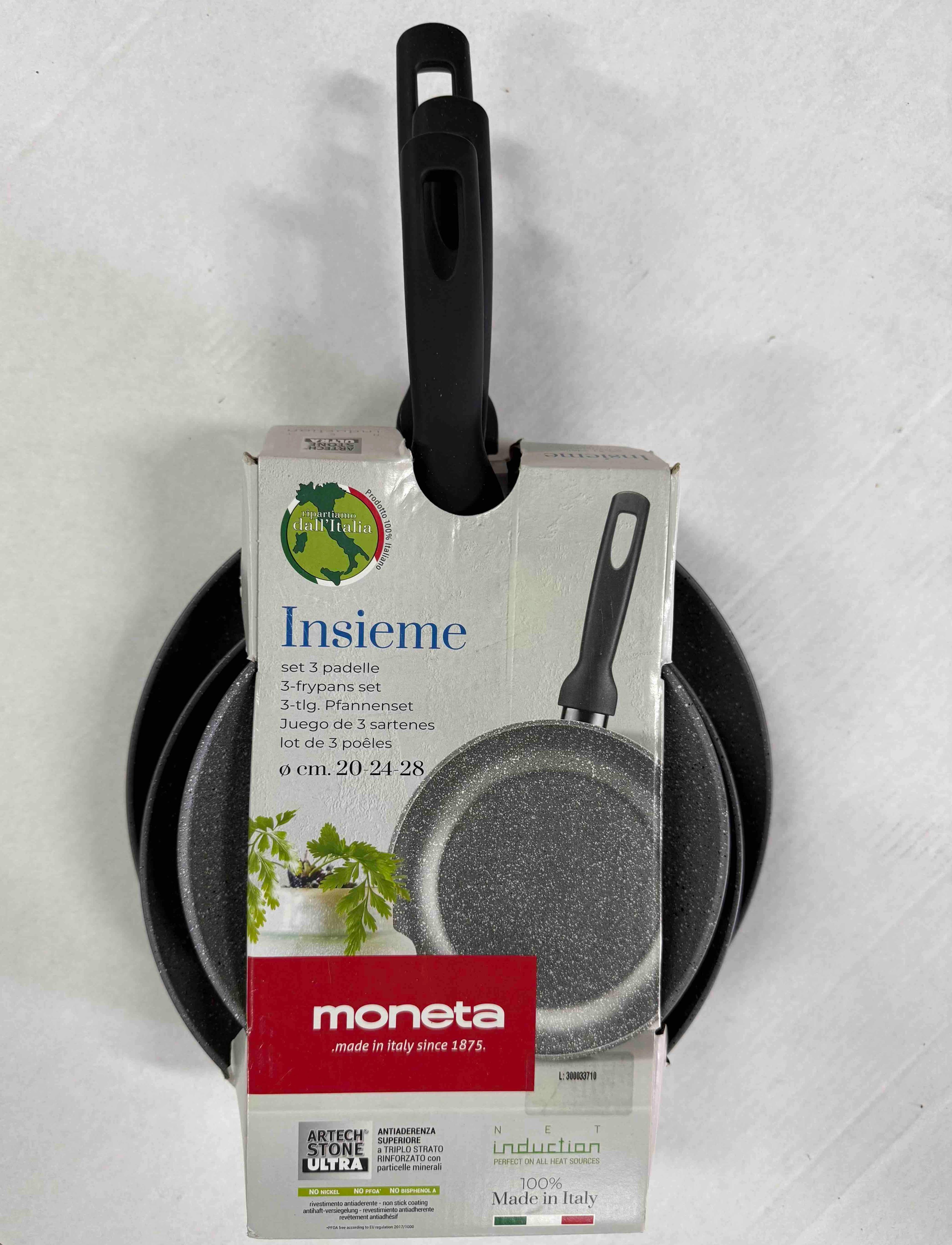 Комплект от три тигана, Moneta, Insieme