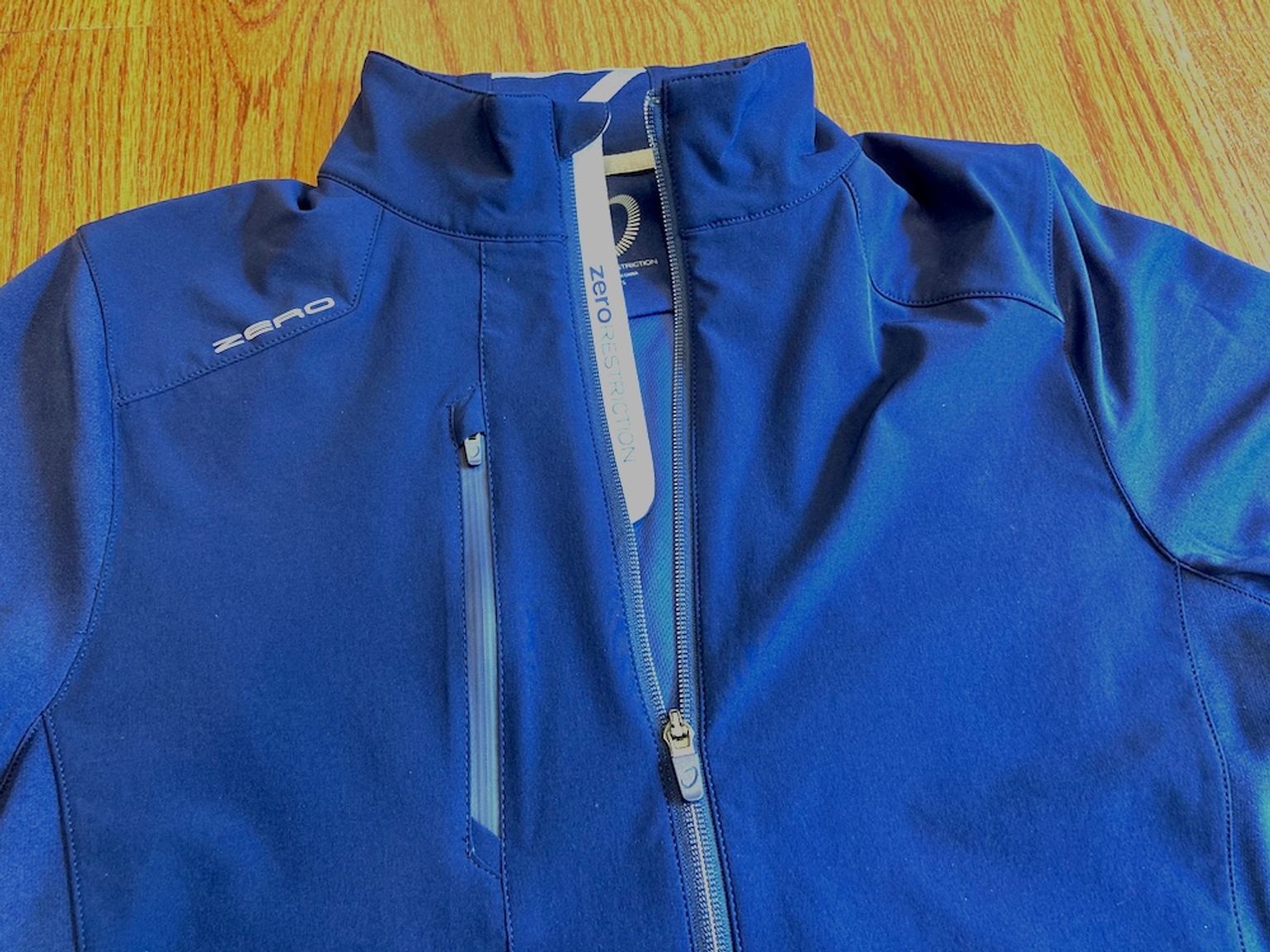 Zero Restriction Veste zippée pour Homme - Bleu
