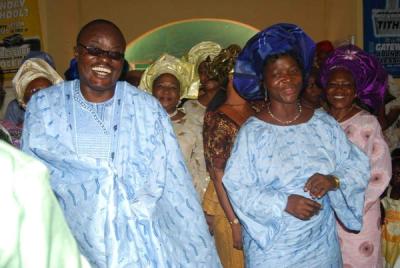 Thanksgiving dance into the church auditorium on Rev Koye-Ladele's birthday
