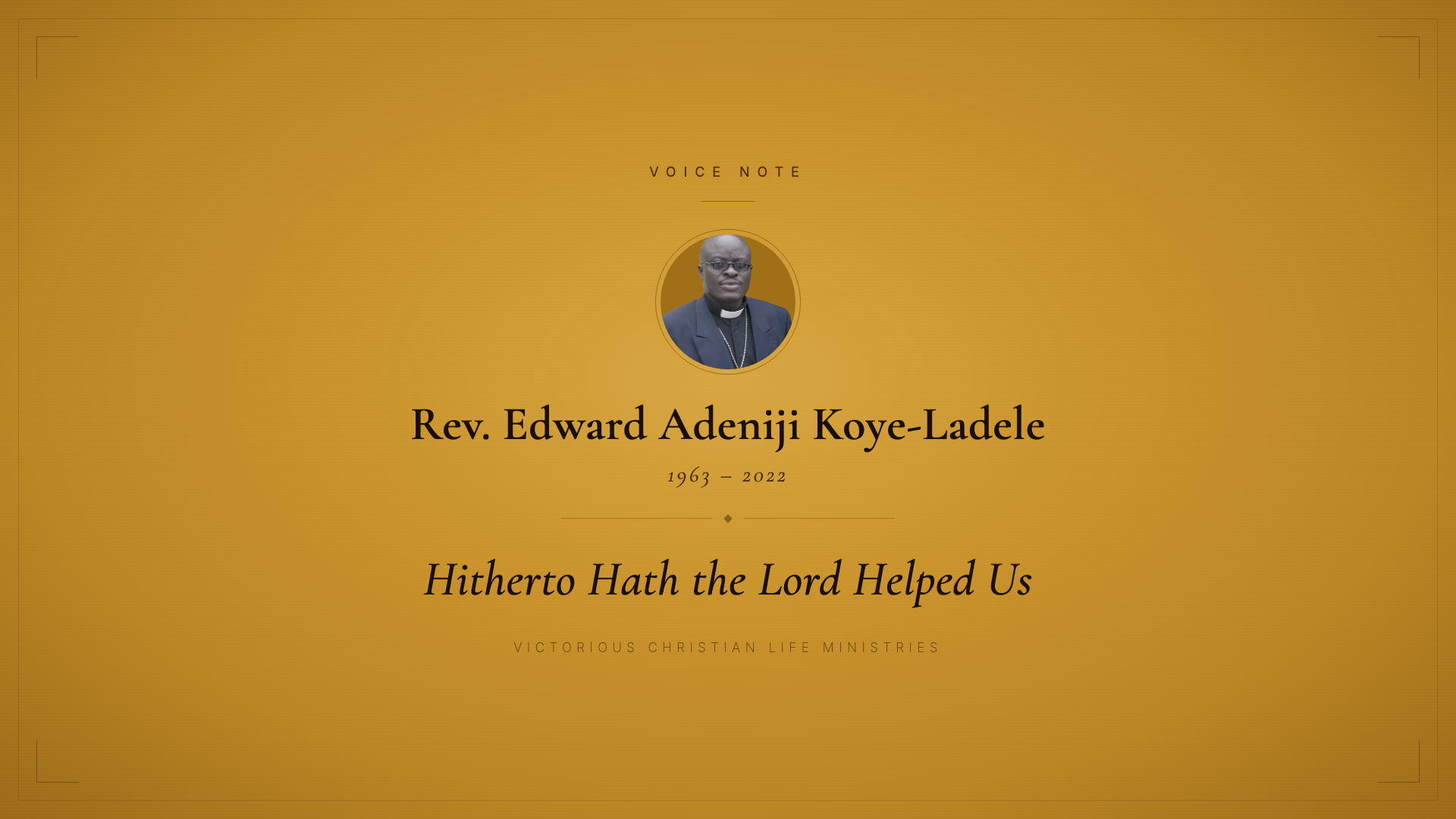 Hitherto Hath the Lord Helped Us | Shorts