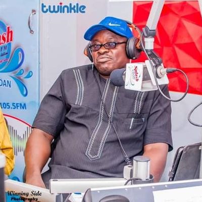 Rev Edward Adeniji Koye-Ladele during a media engagement at Splash FM