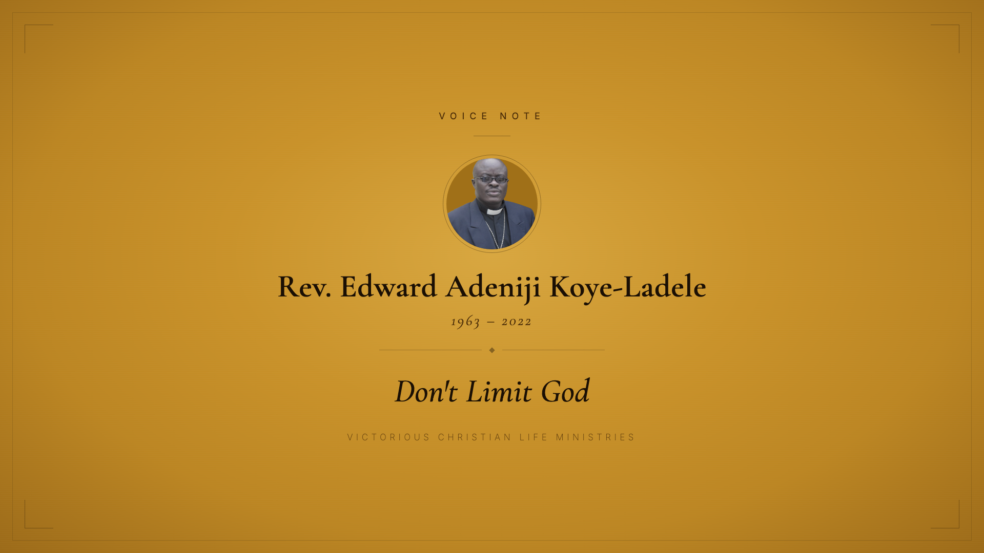 Don't Limit God | Shorts