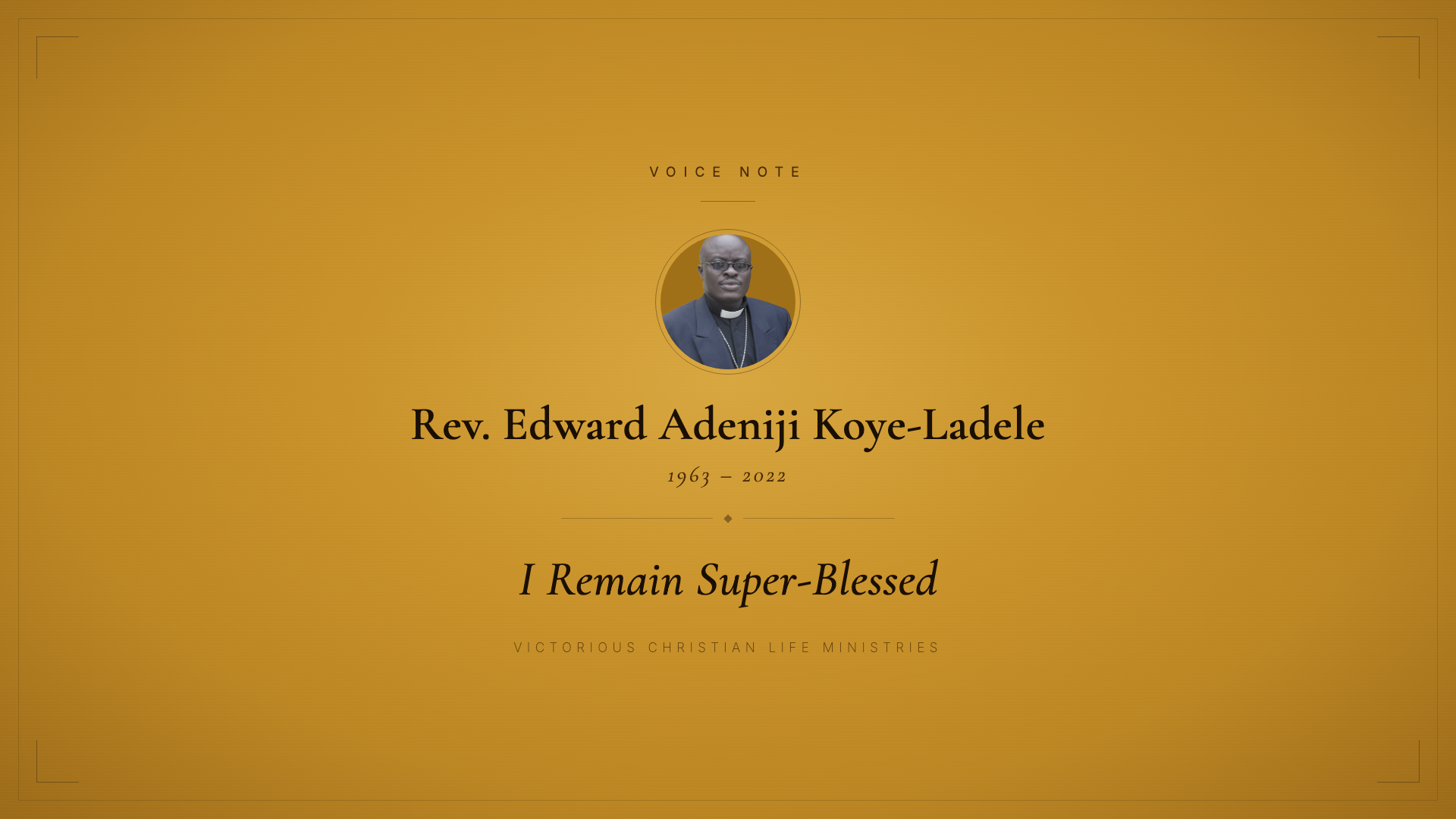 I Remain Super-Blessed | Shorts