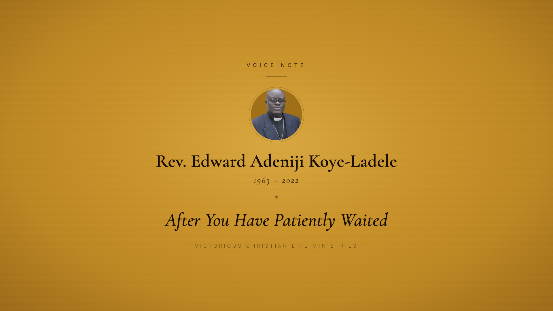 After You Have Patiently Waited | Shorts