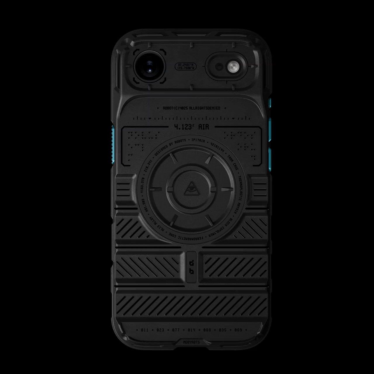 iPhoneアクセサリー dbrand TANK CASE with NAPALM BUTTON iPhone 17 Pro Max Cases » Tank Case » dbrand
