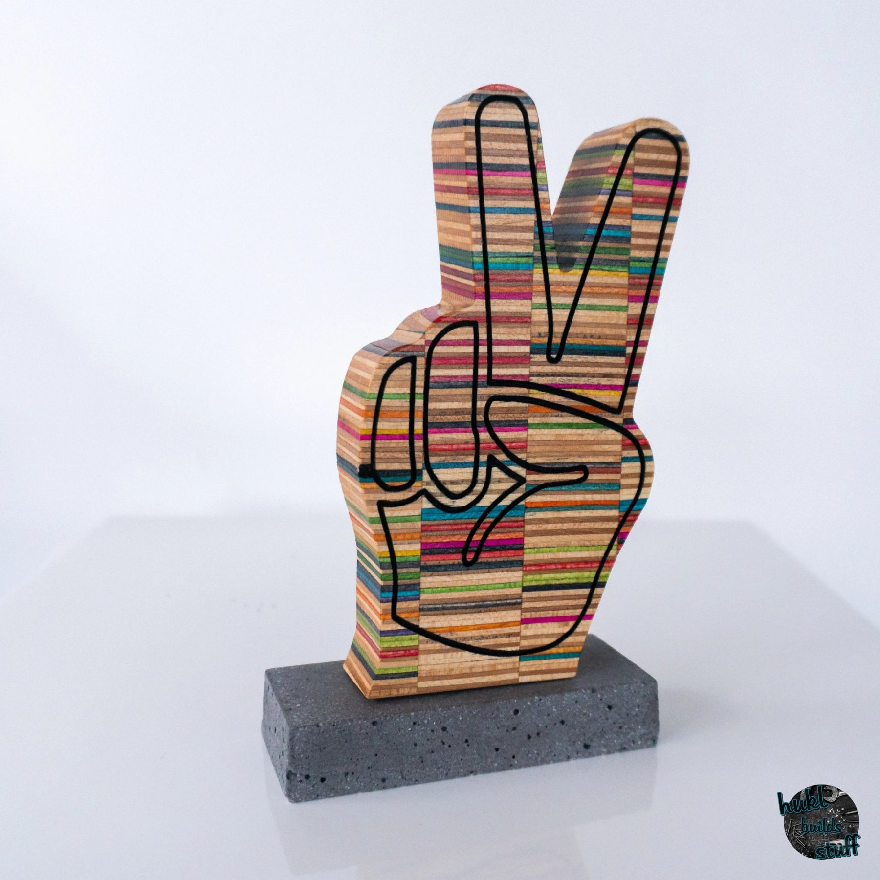 Peace Hands patterned style