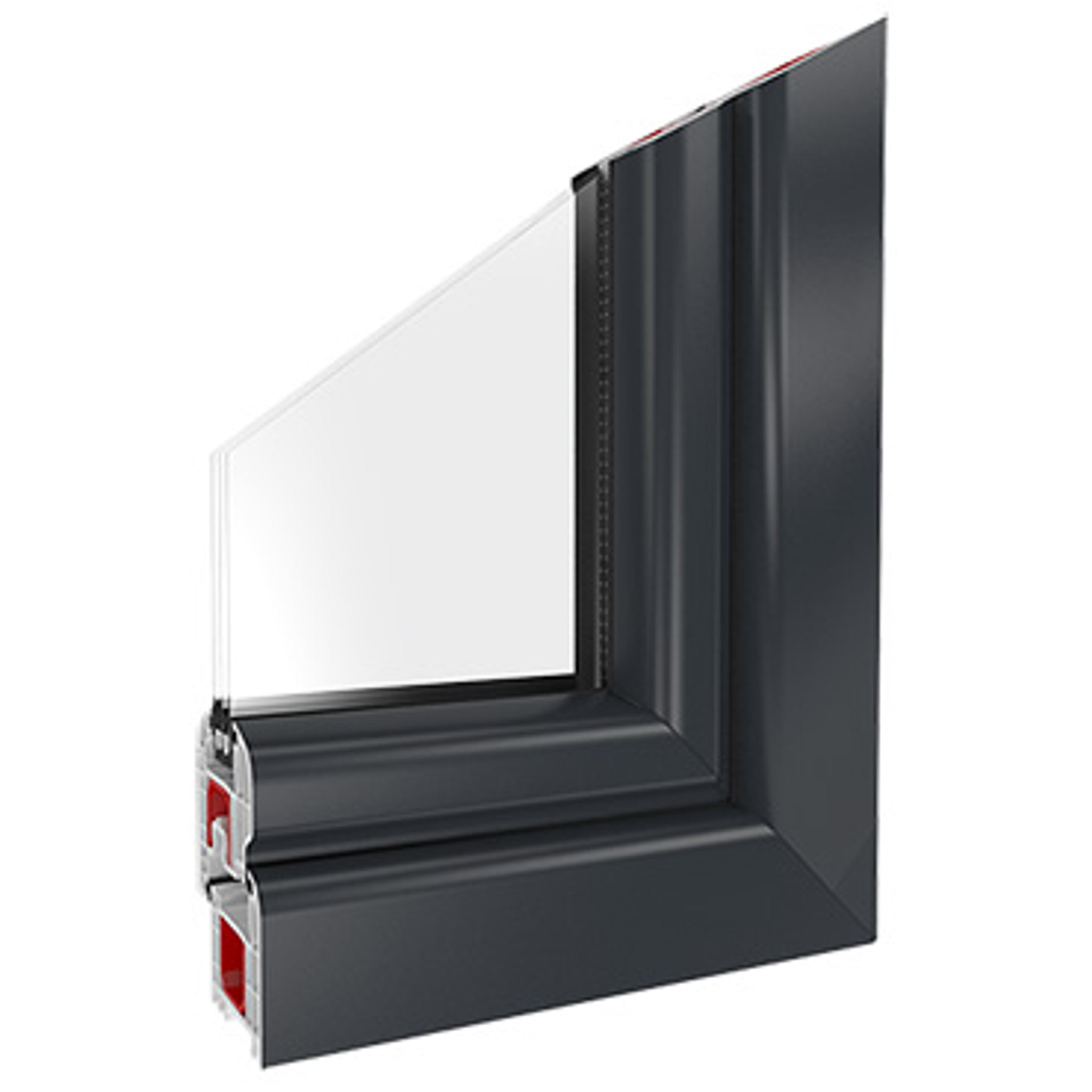 Antracitgrå slät -Renolit nr 1701605-083 Antracitgrå slät -Renolit nr 1701605-083