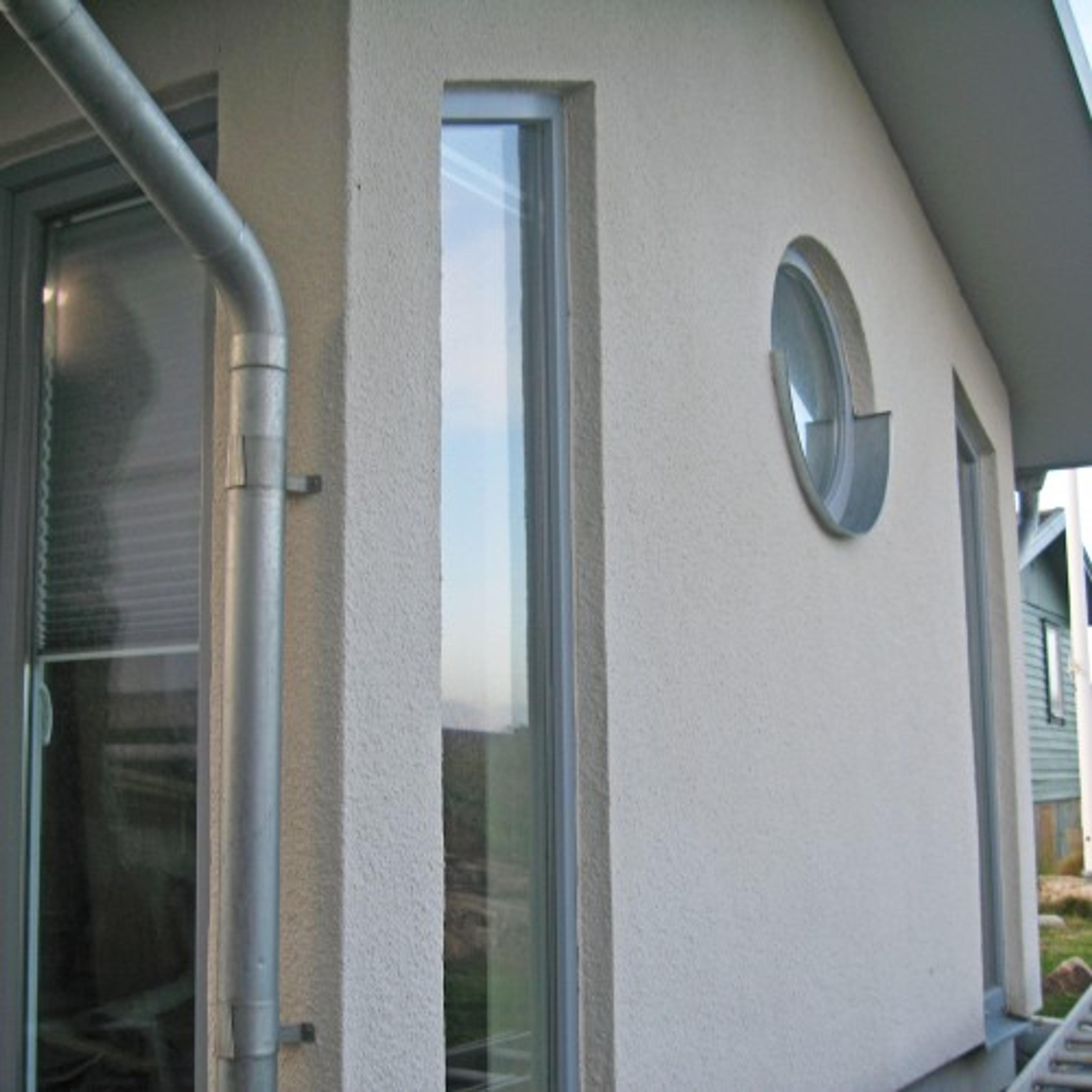 Fönster med fria former dvs runda eller halvmåneformade PVC-fönster Fönster med fria former dvs runda eller halvmåneformade PVC-fönster