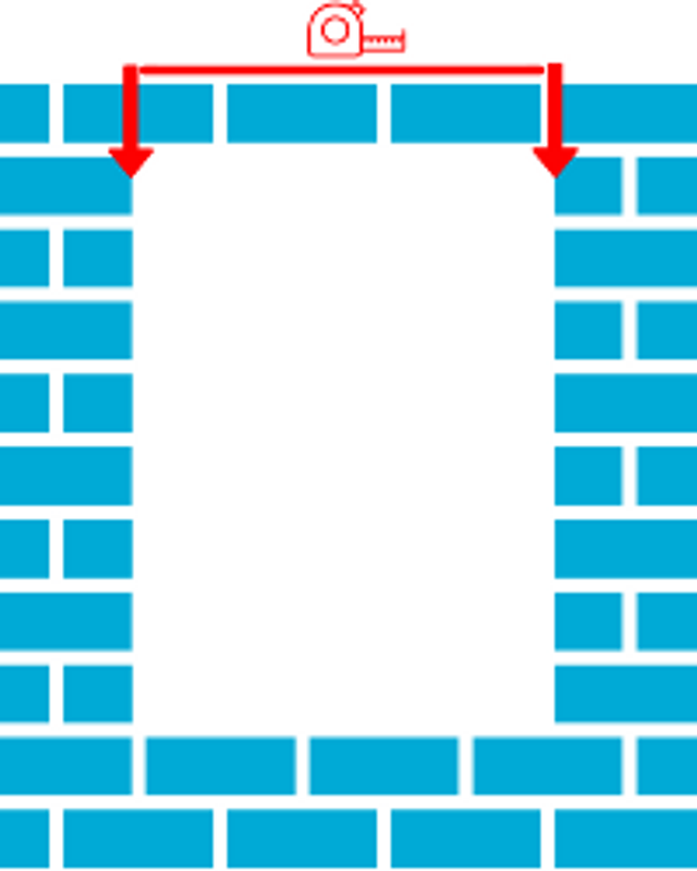 Illustration på hålmått illustration på hålmått