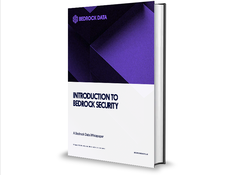 a book titled introduction to bedrock security by bedrock data