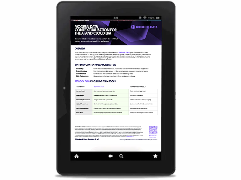 Bedrock Use Case: Data Contextualization