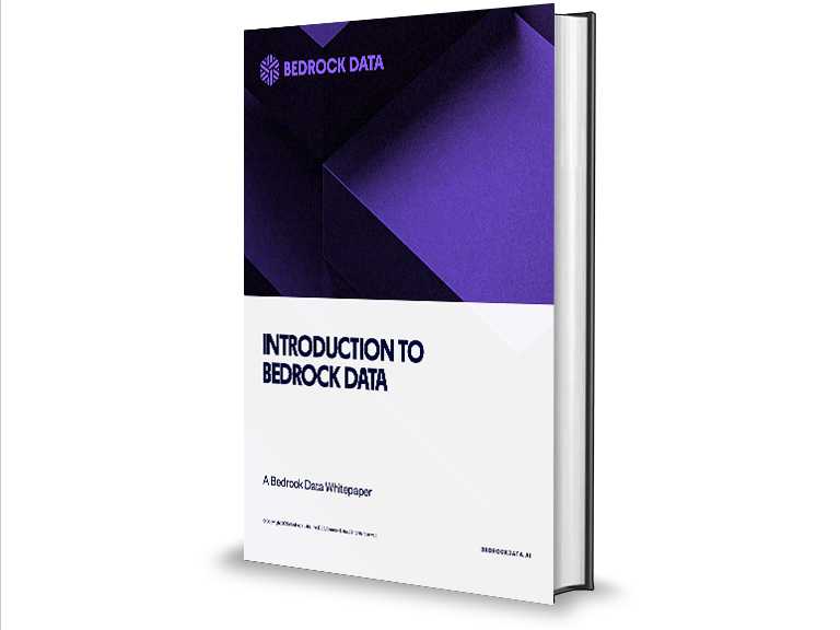 a book titled introduction to bedrock security by bedrock data
