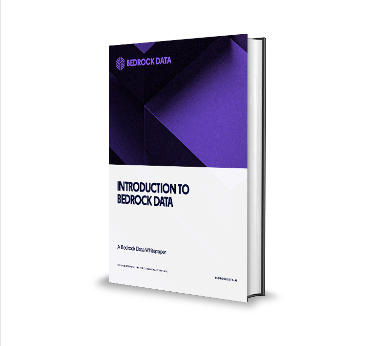 a book titled introduction to bedrock security by bedrock data