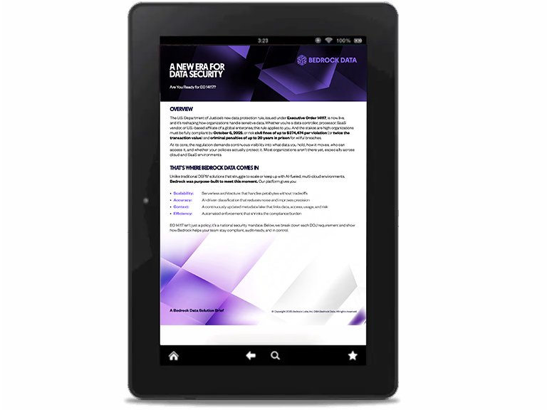 A New Era for Data Security: Are You Ready for EO 14117?