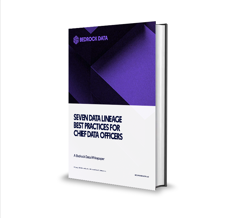 a book titled seven data lineage best practices for chief data officers