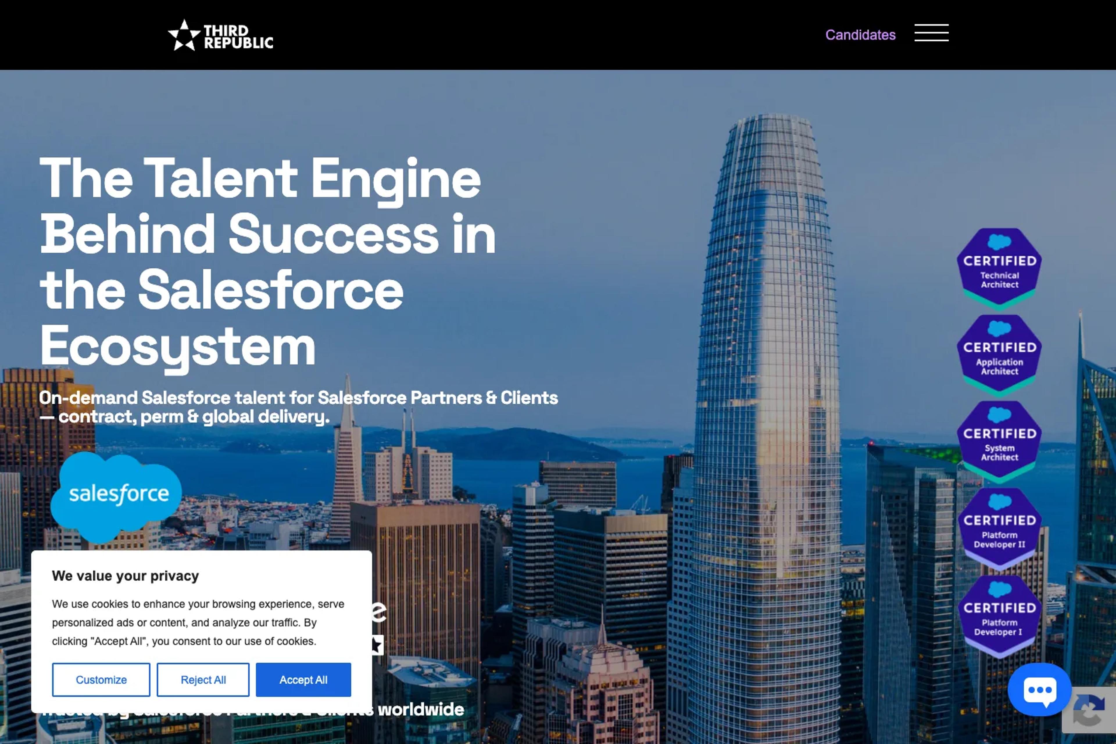 Third Republic website homepage