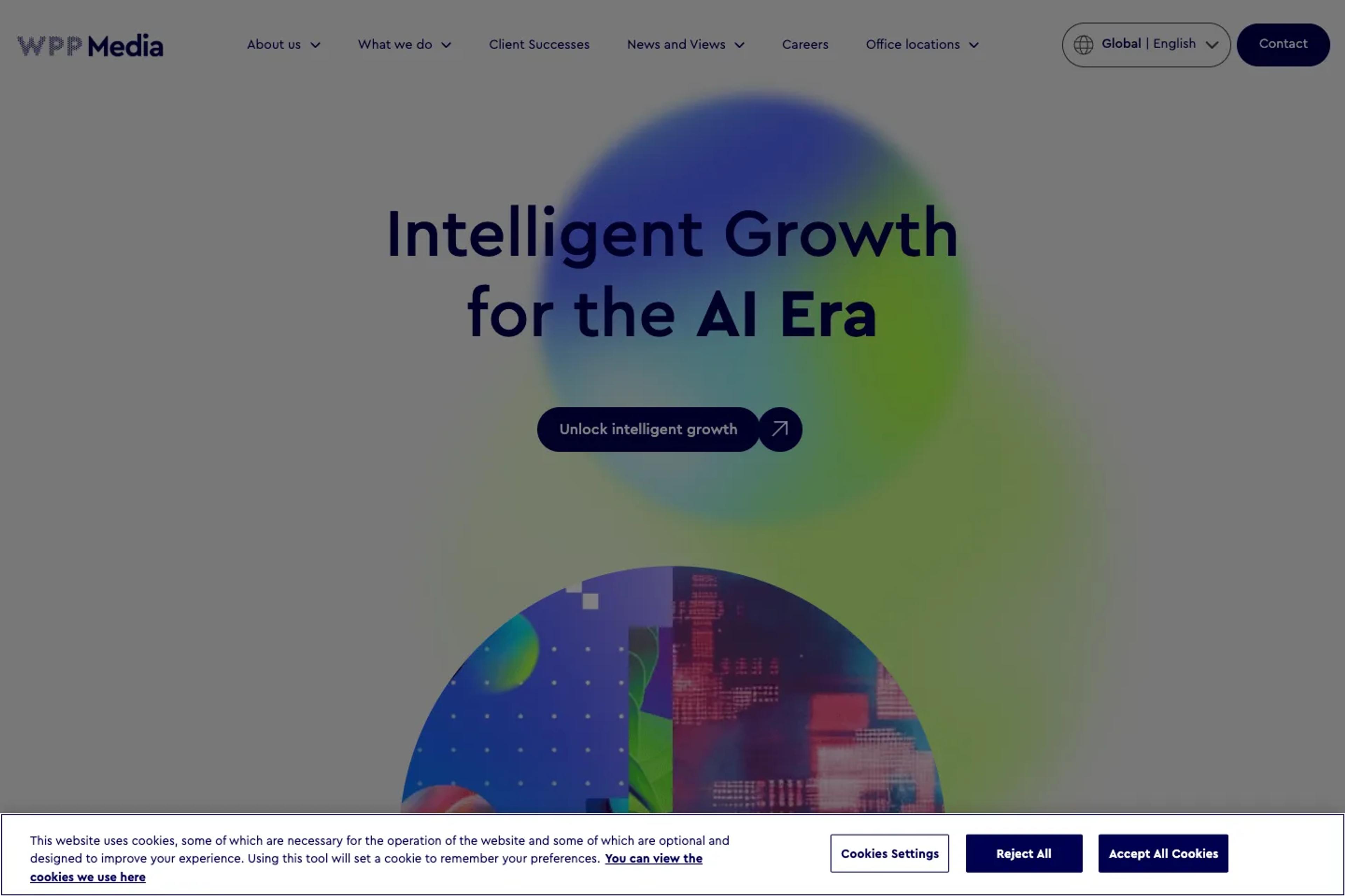 WPP Media website homepage