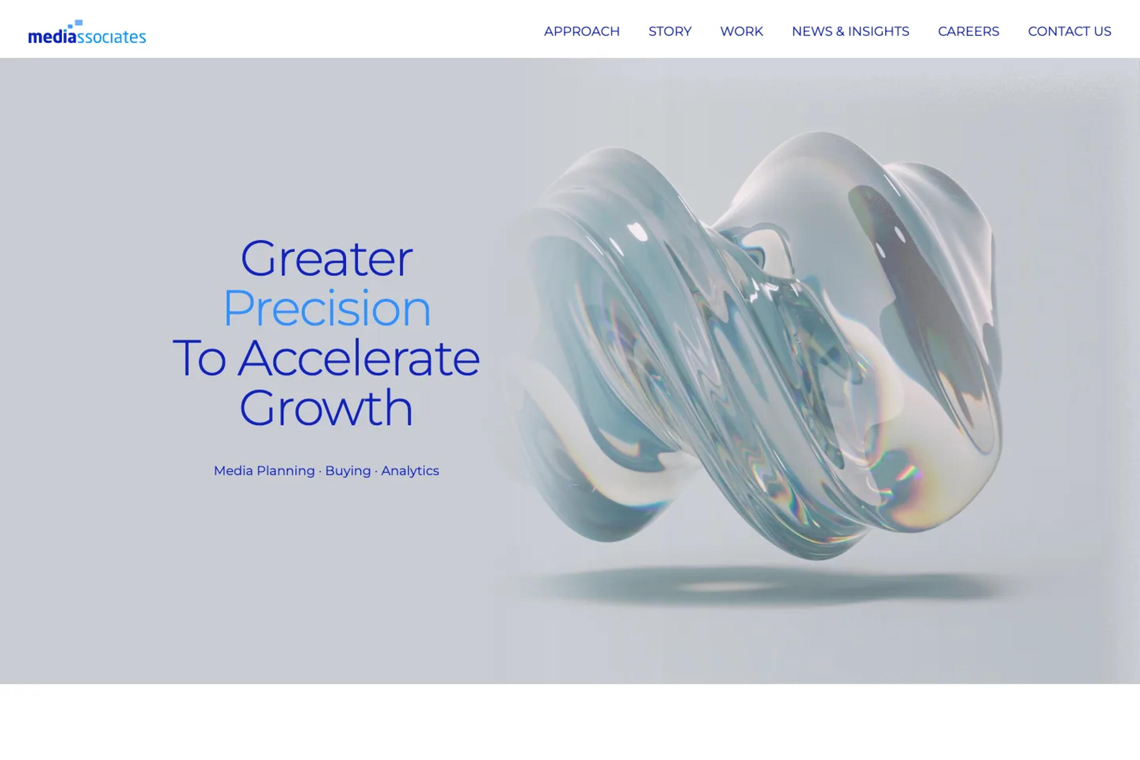 Mediassociates website homepage