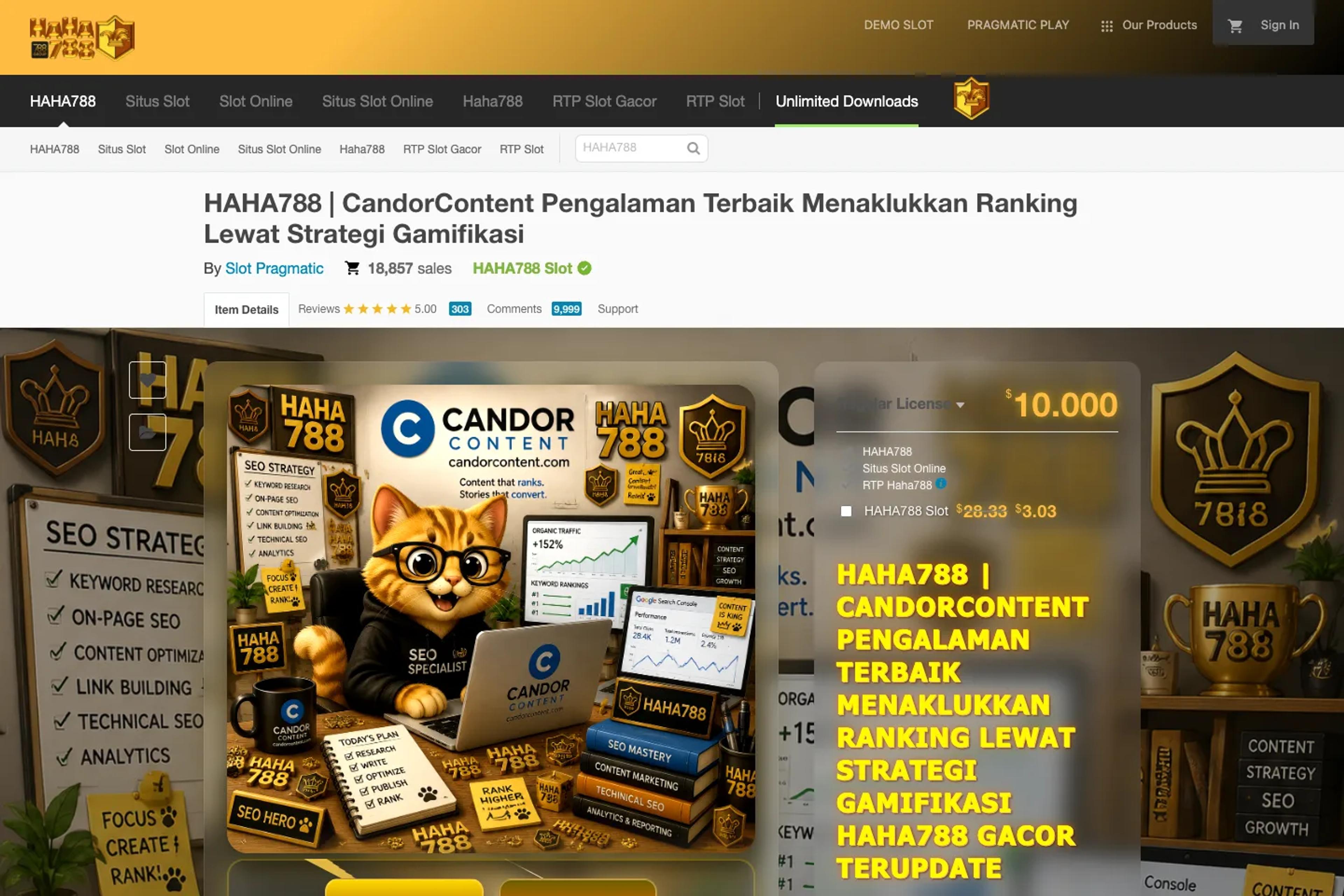 Candor website homepage
