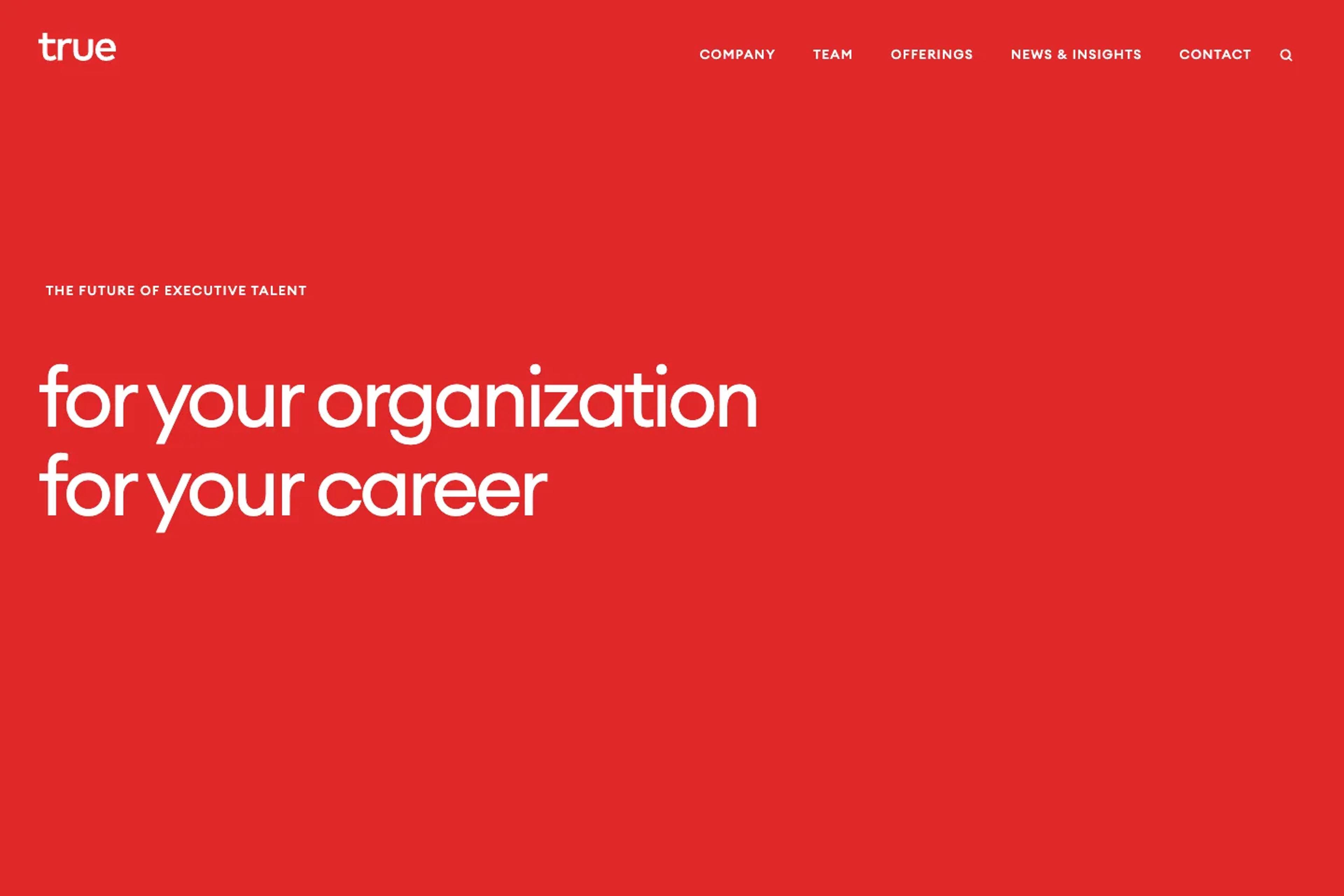 TrueBridge website homepage