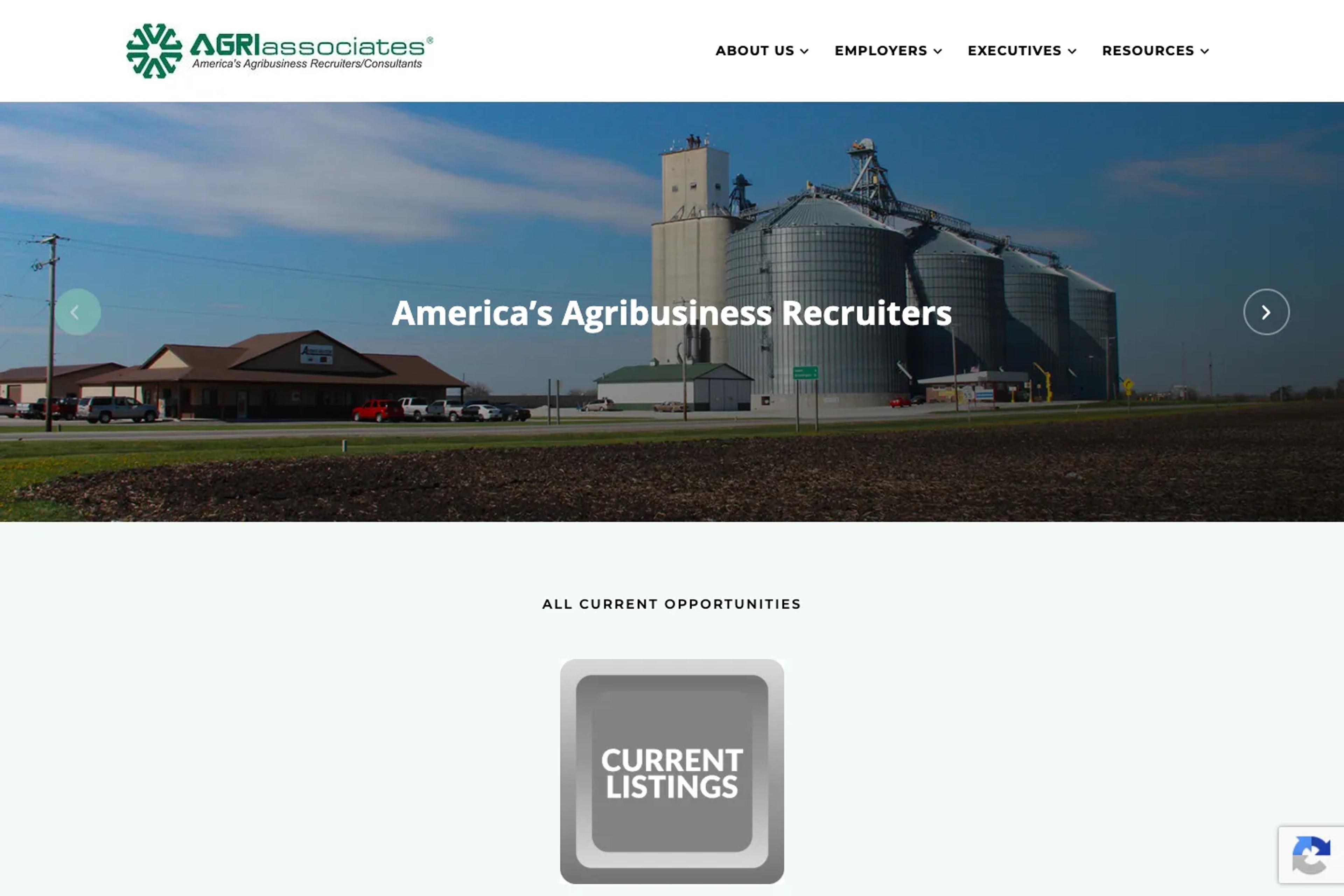 Agri-Associates website homepage