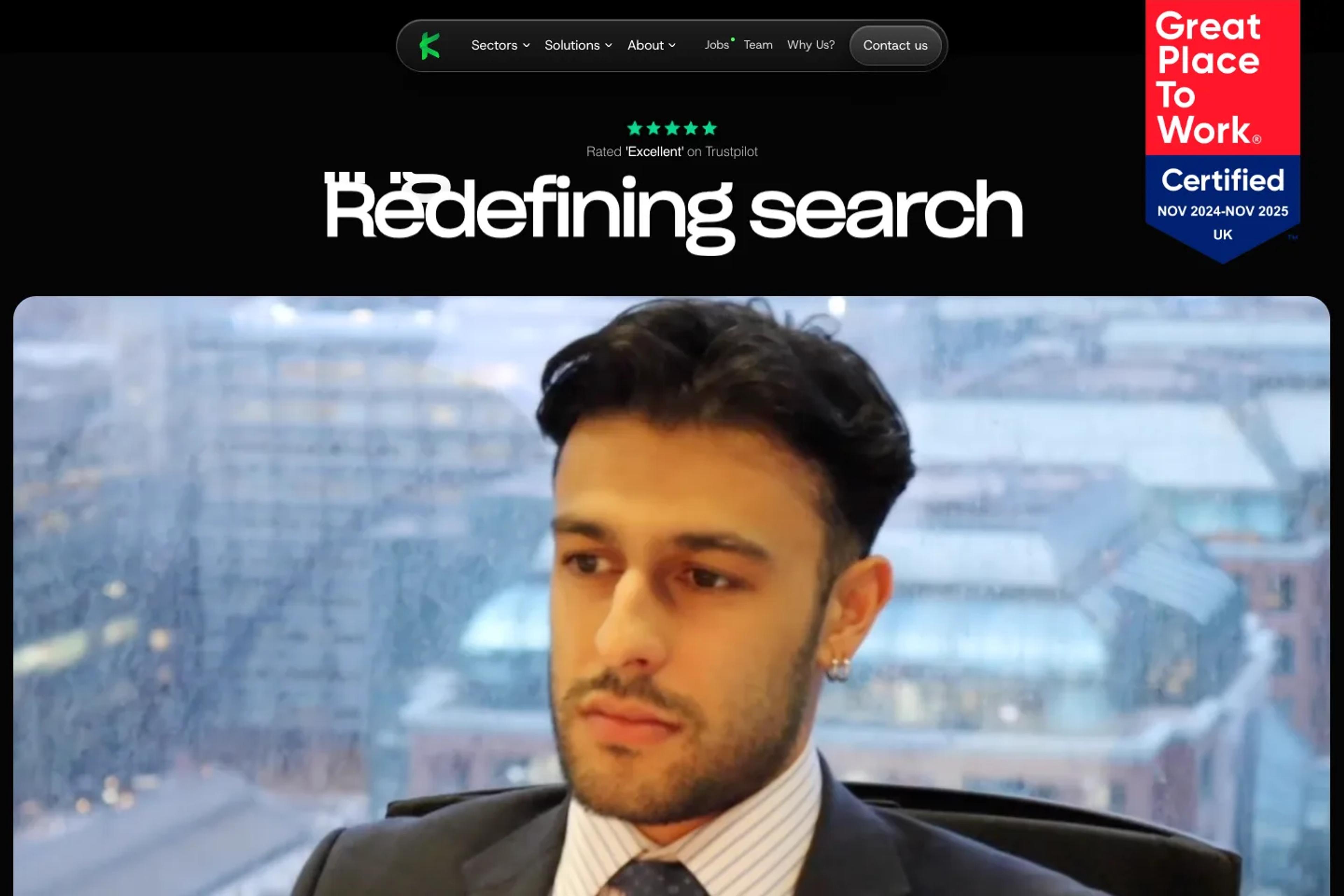 Irving Knight Group website homepage