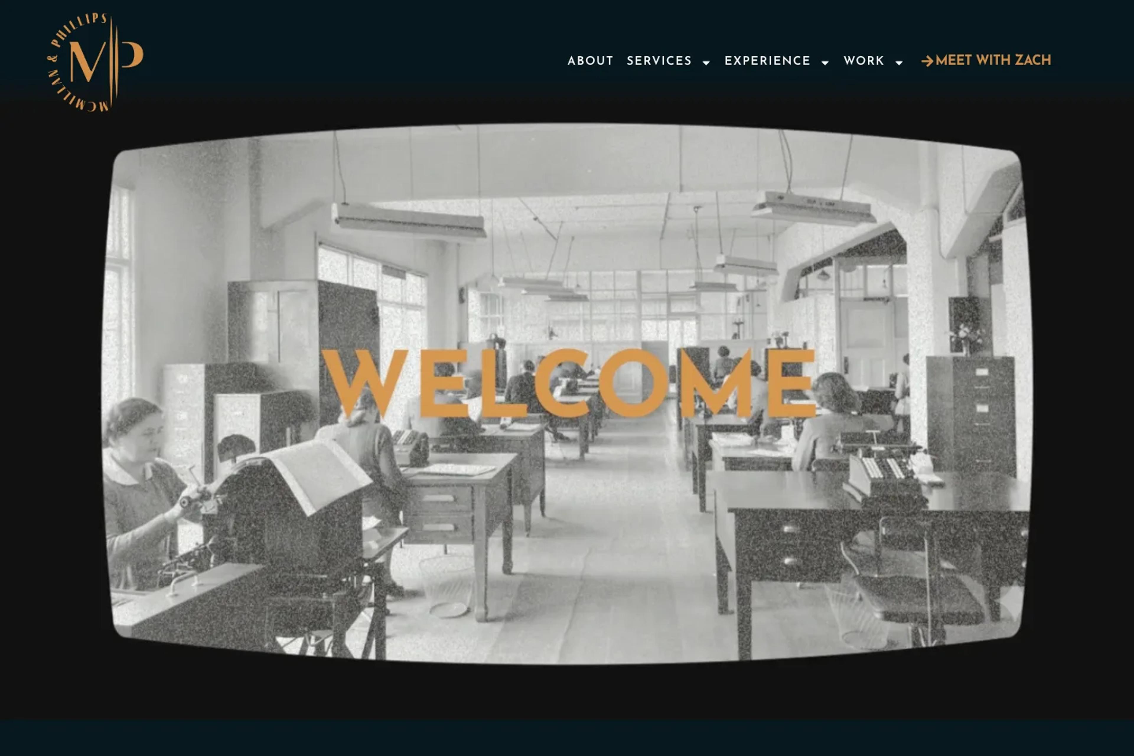 McMillan Phillips website homepage